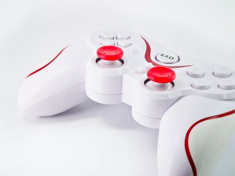 This is a joystick on white background