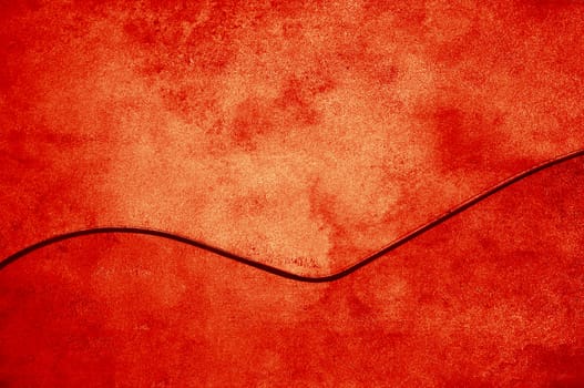 Red background texture with a feminine curve