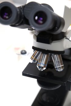 Microscope in a Laboratory