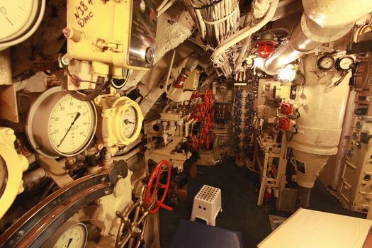 Main command post of the Russian submarine S189