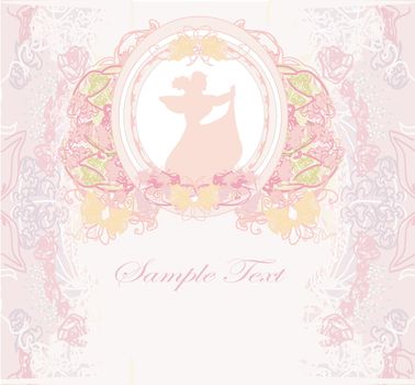 Ballroom dancers - invitation