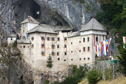 Predjama Castle in Slovenia