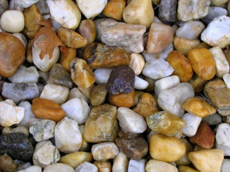 wet pebbles or stones in earthtoness