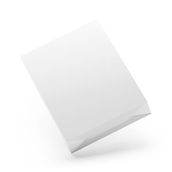 Paper Box. This image contains clipping path for easy background removing.