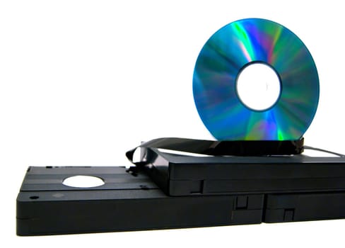 DVD on the VHS