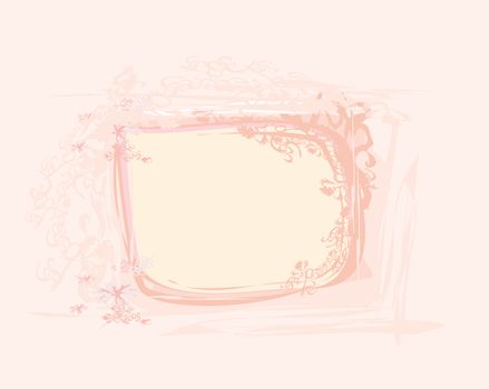 abstract frame with space for your text