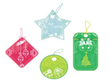 Christmas price tags collection