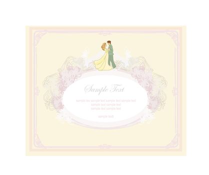 elegant wedding invitation