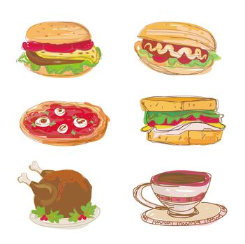 fast food set