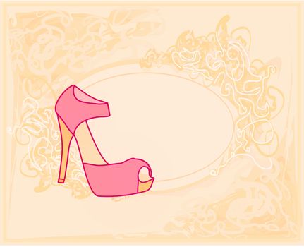 shoes vintage poster