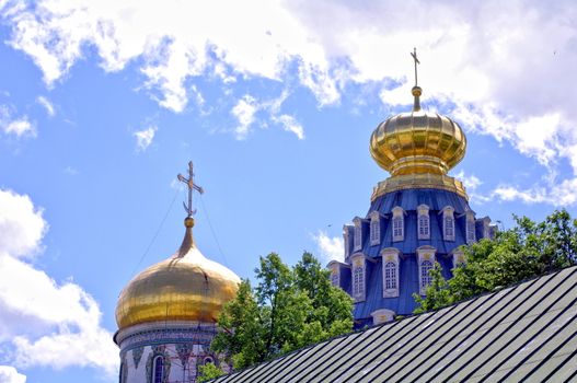 Cupola of Voskresensky church, New Jerusalem monastery - Russia