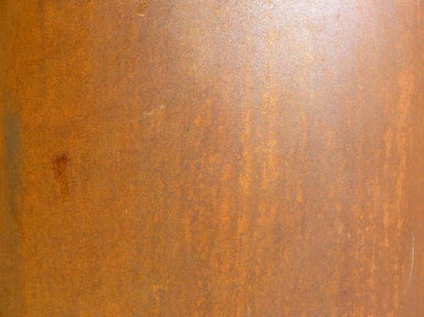 closeup of a section of a rusty metal curface