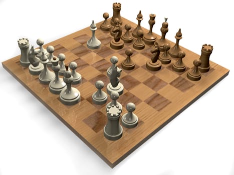 Chess beginning