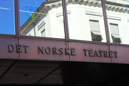 Det Norske Teatret is a theatre in Oslo. The theatre was founded in 1912, after an initiative from Hulda Garborg and Edvard Drabløs. It opened in 1913. The theatre primarily performs plays written in or translated into Neo Norwegian (nynorsk).