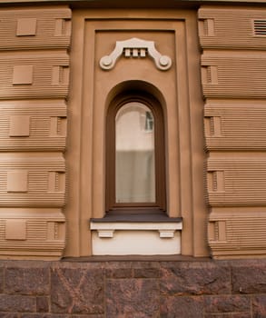 Nice decoration around a window