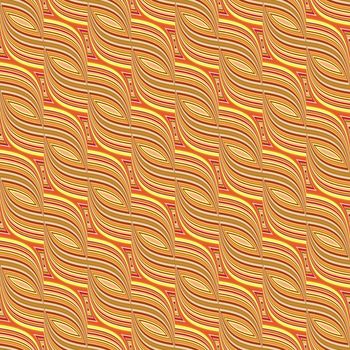 Geometric Retro Design Style Wallpaper Seamless Pattern