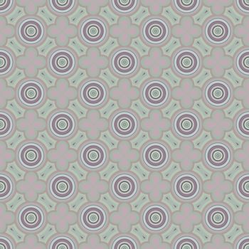 Geometric Retro Design Style Wallpaper Seamless Pattern