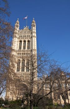 the tower  at westminster in London, Uk