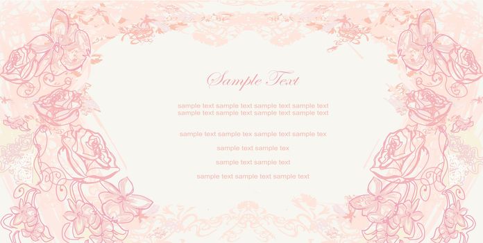 romantic flower background