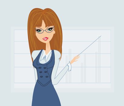 Beautiful businesswoman