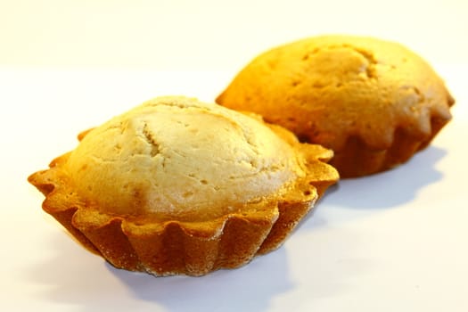 cakes on a white background, dinner, lunch, breakfast