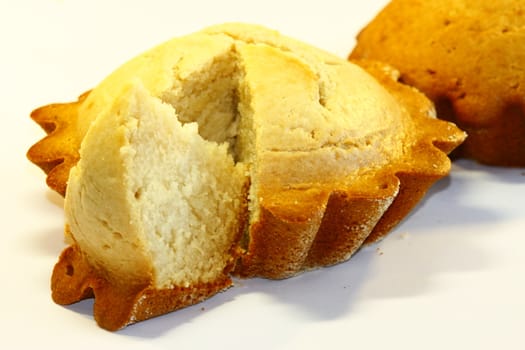 cakes on a white background, dinner, lunch, breakfast