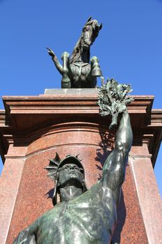 Monument of General San Martin in Buenos Aires, Argentina.