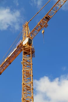 Digital Photo of a industrial crane.