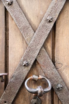 A medieval door lock from a Castle in Germany.