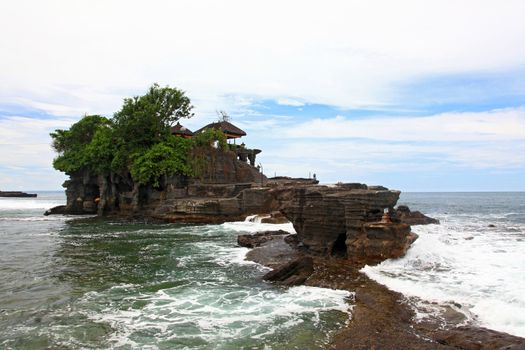 Tanah Lot Temple in Bali Island Indonesia