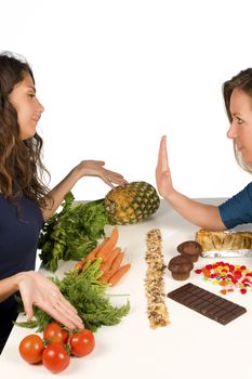 A little argument about nutritional habits