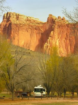 Capitol Reef National Park in a fall, Utah, USA