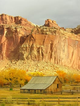 Gifford Barn, Capitol Reef National Park, Utah, USA