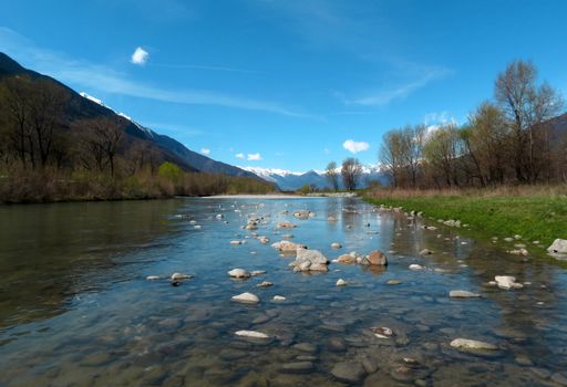 River Adda - northern Italy 