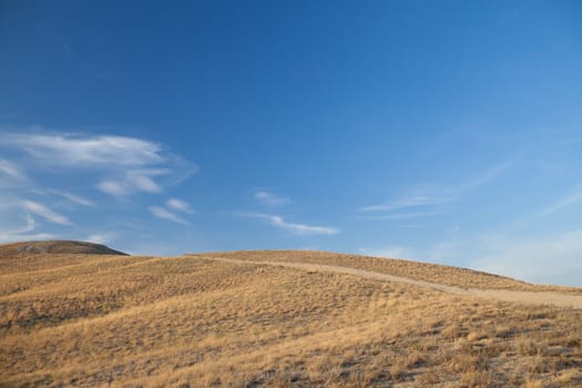 road to the high mountain