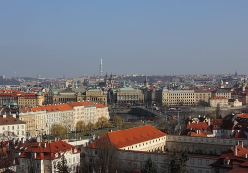 View over Prague