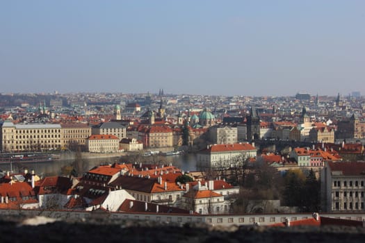 View over Prague