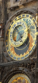 Astronomical clock Old Town Square Prague Czech Republic