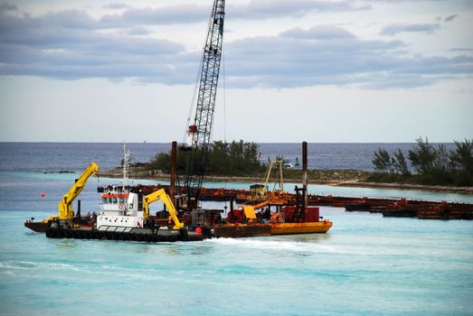 stock pictures of a boat used for transporting cargo