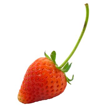 Strawberry isolated with clipping path