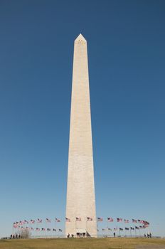 The Washington Monument.