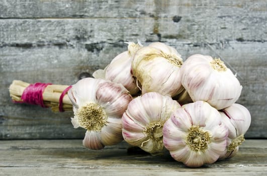 a bunch of garlic