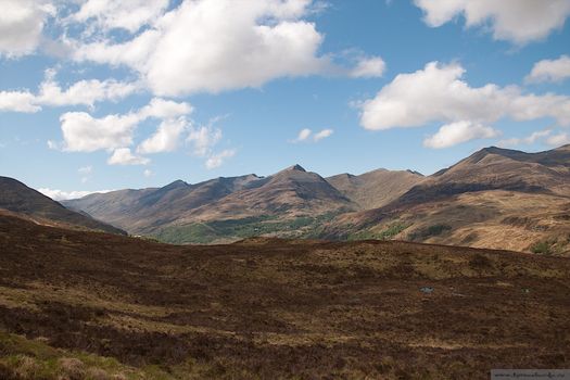Scottish Highlands near Ben Lomond
