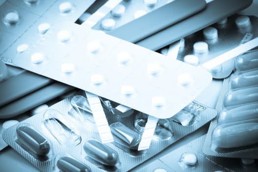 Packs of pills