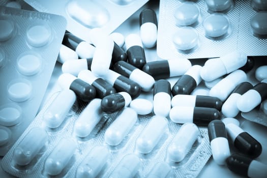 Packs of pills