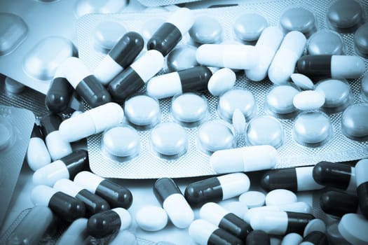 Packs of pills