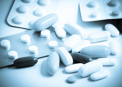 Packs of pills