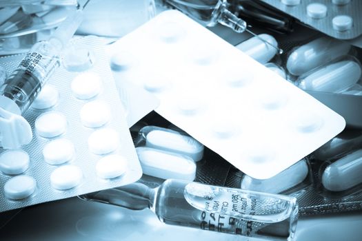 Packs of pills