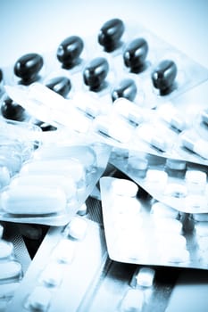 Packs of pills