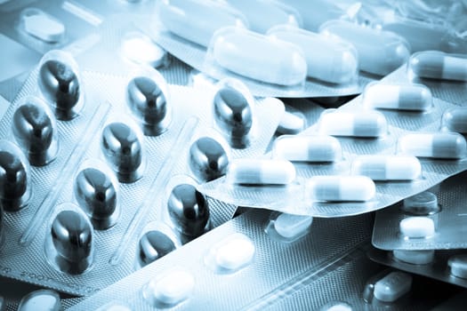 Packs of pills